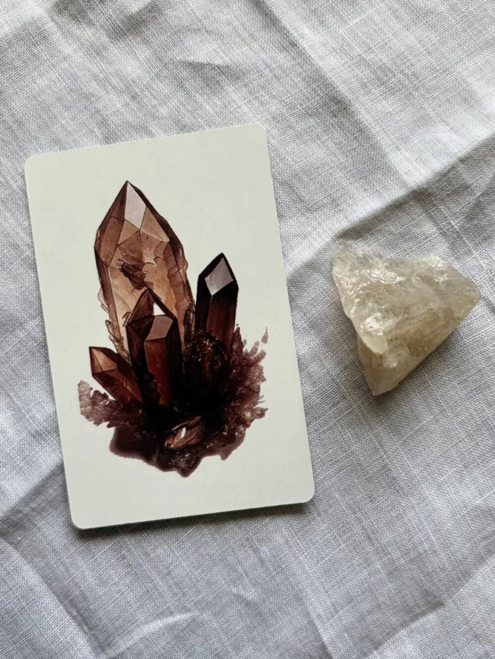 Raw Smoky Quartz Crystal